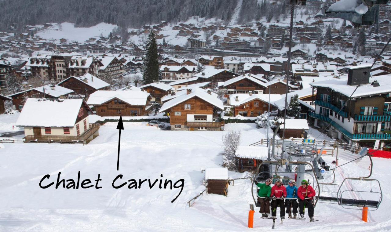 Simply Morzine - Chalet Carving Exterior foto
